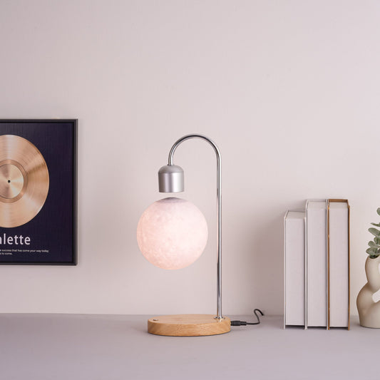 Levitation Hovering Moon Lamp - Internally illuminated