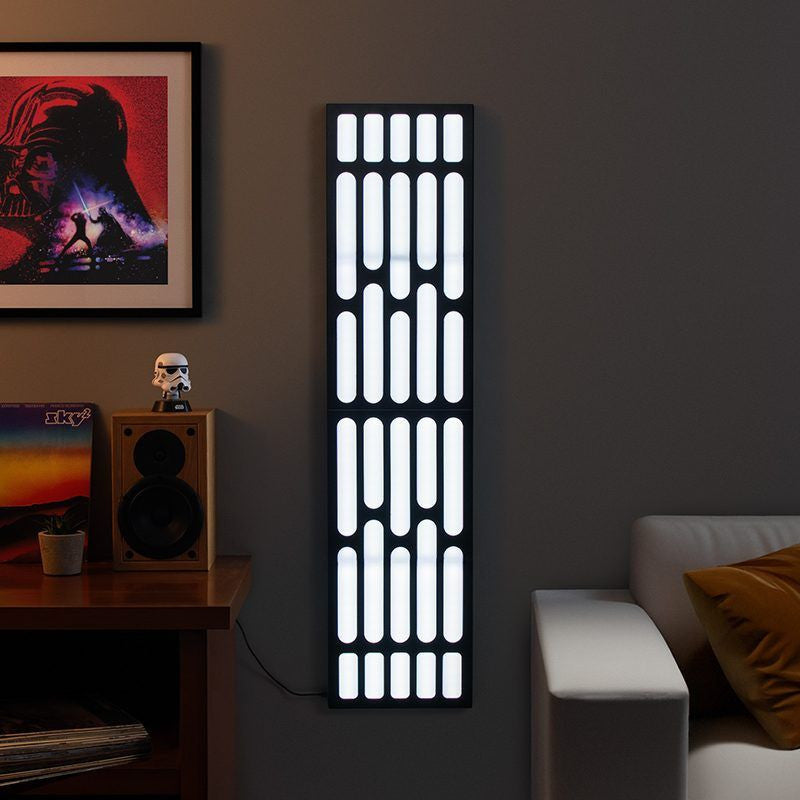 Star Wars giant wall-mounted Death Star lamp