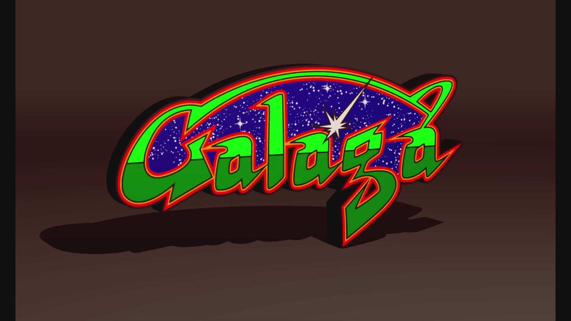 Galaga (1981) Inspired Arcade Marquee Wall Sign, Desk Display, or Shelf Souvenir which is internally illuminated with high density LEDs and USB powered. Purchase available for limited time.