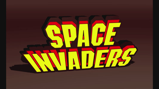 Space Invaders (1978) Inspired Arcade Marquee Wall Sign, Desk Display, or Shelf Souvenir which is internally illuminated with high density LEDs and USB powered. Purchase available for limited time.