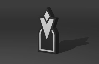 Skyrim Inspired Custom Quest Marker Wall Sign, Desk Display, or Shelf Souvenir which is internally illuminated with high density LEDs and USB powered. Purchase available for limited time.