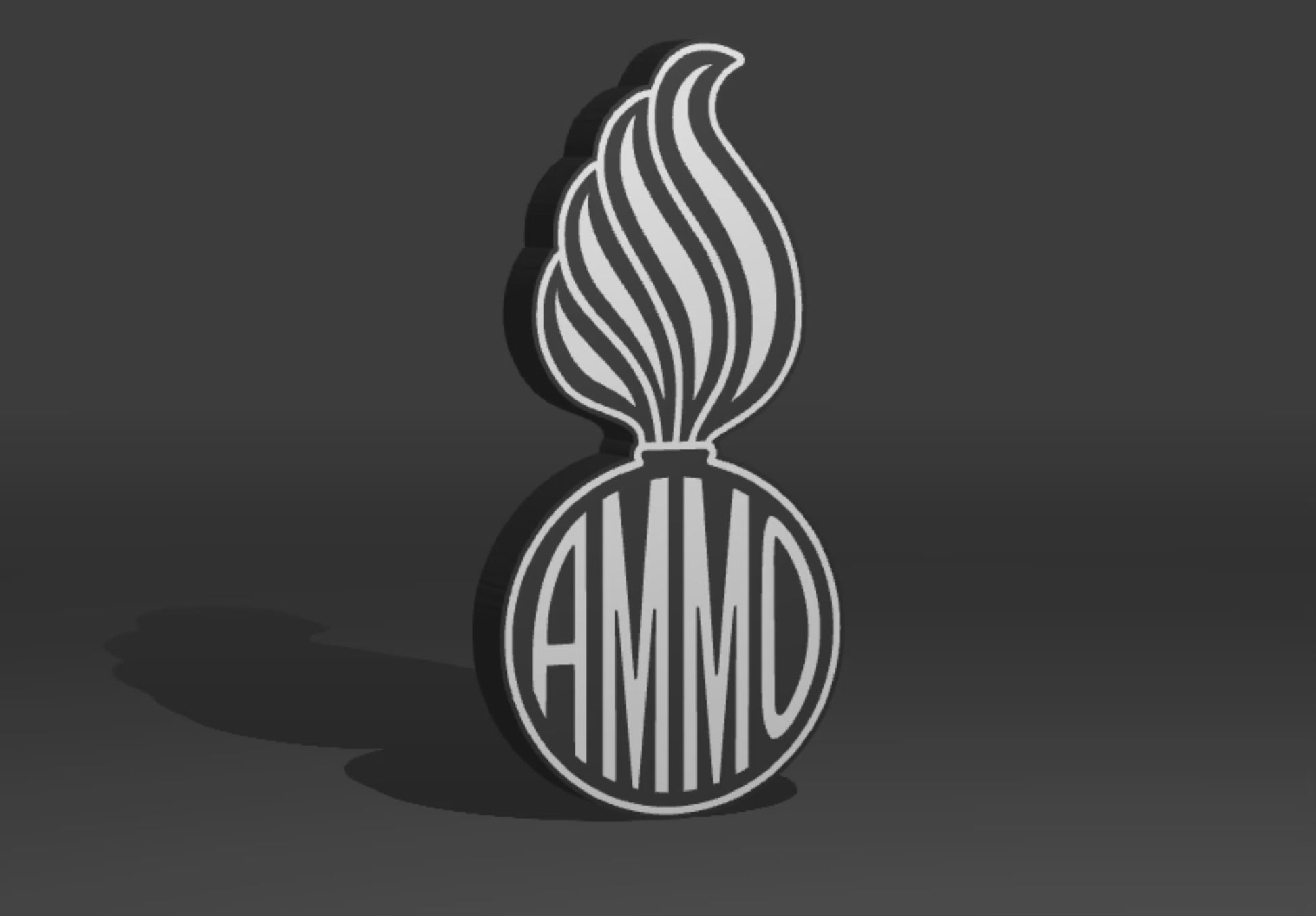 The U.S. Air Force (USAF) and U.S. Army AMMO PissPot Custom Insignia Wall Sign, Desk Display, or Shelf Souvenir which is internally illuminated with high density LEDs and USB powered. Purchase available for limited time.